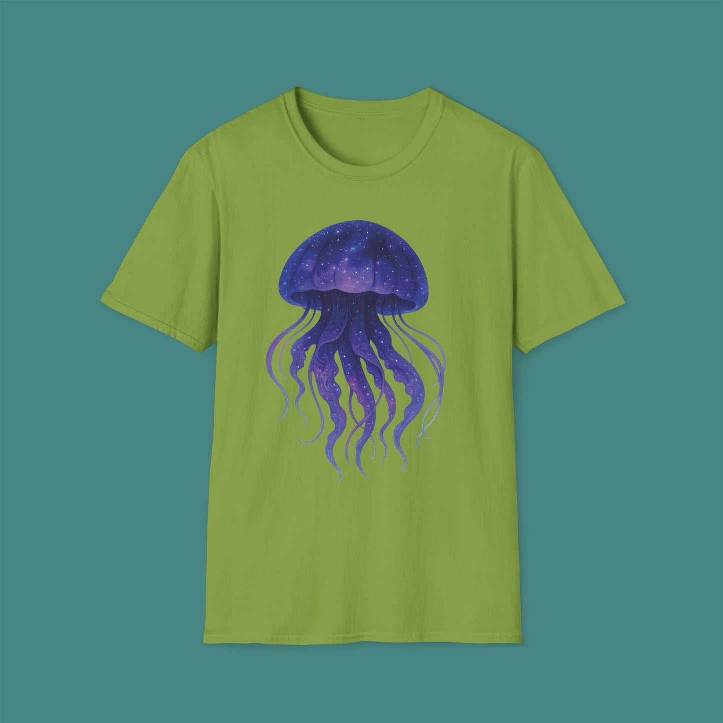 Cosmic Galaxy Jellyfish Unisex T-Shirt