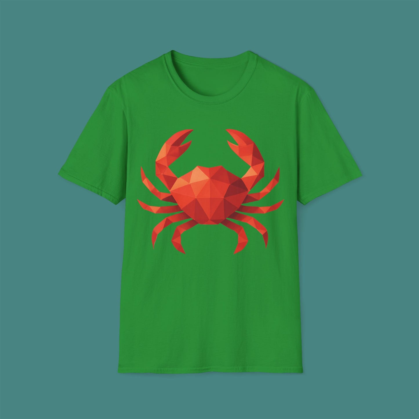 Geometric Polygon Crab Unisex T-Shirt