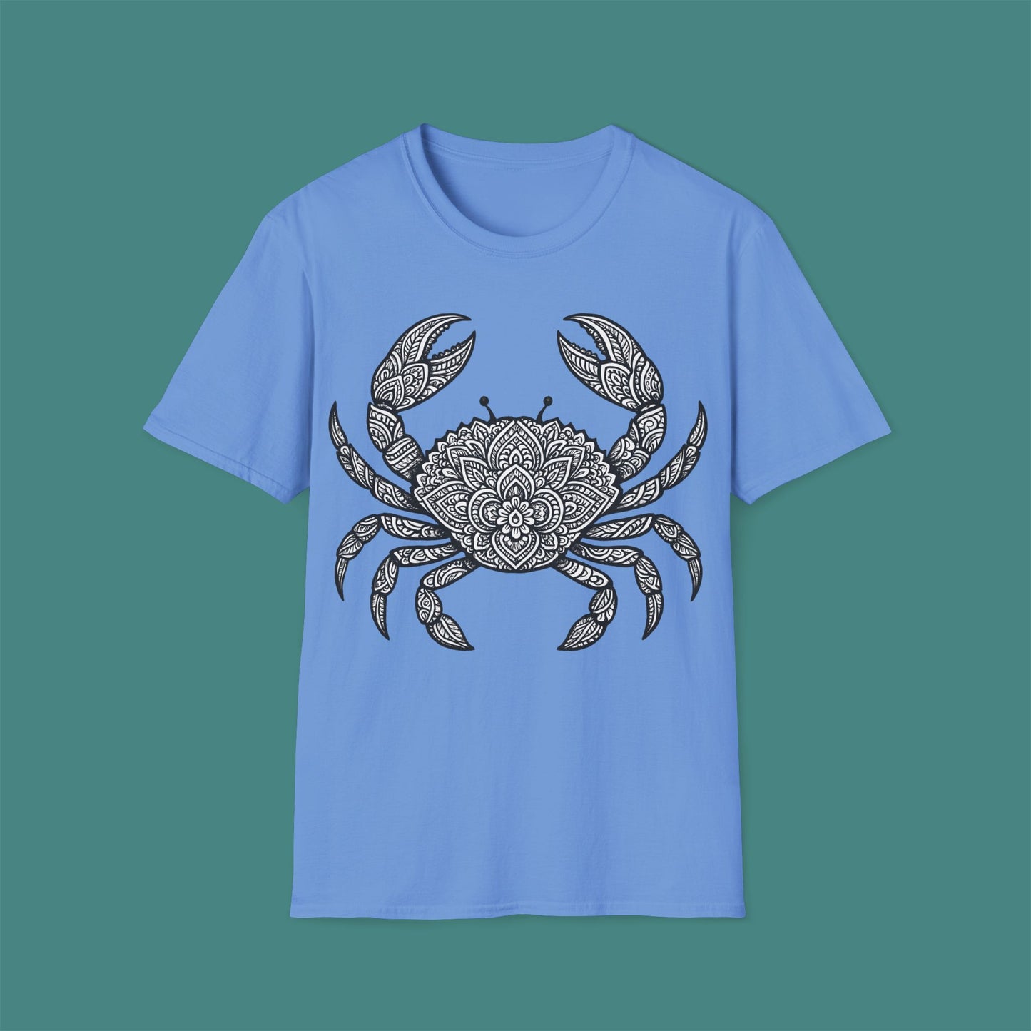 Intricate Mandala Crab Unisex T-Shirt
