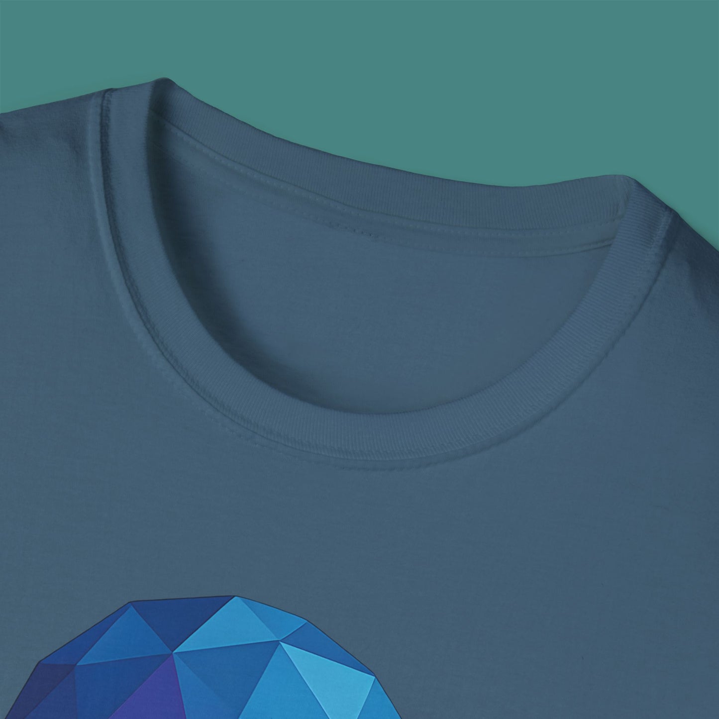 Geometric Polygon Jellyfish Unisex T-Shirt