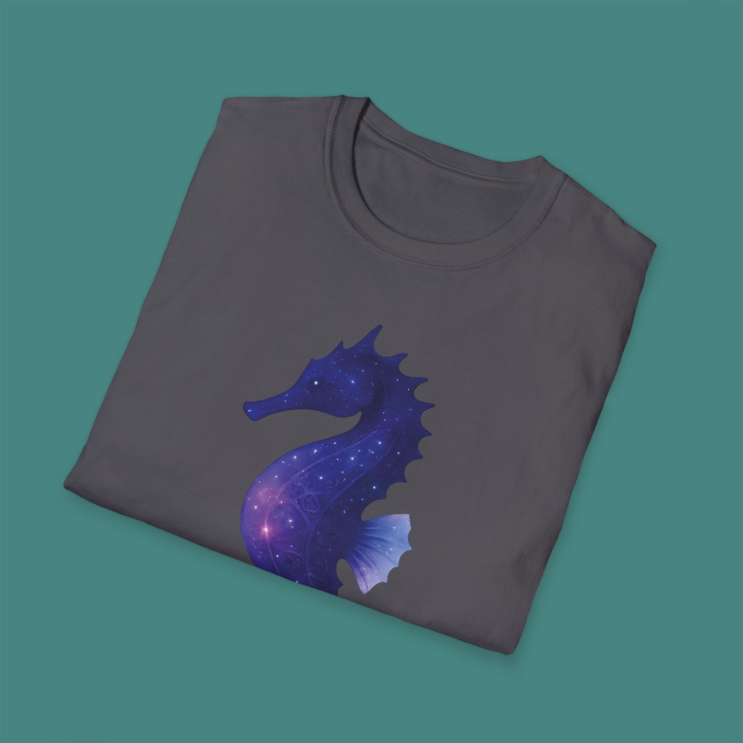 Cosmic Galaxy Seahorse Unisex T-Shirt