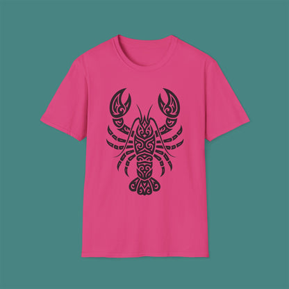 Tribal Tattoo Lobster Unisex T-Shirt
