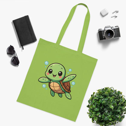 Cartoon Cute Turtle Tote Bag