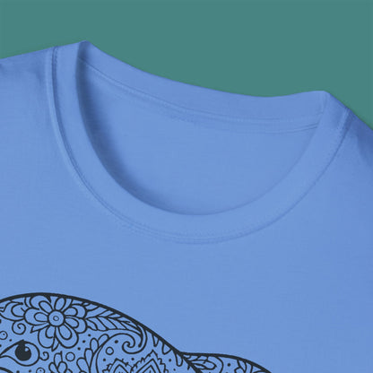 Intricate Mandala Dolphin Unisex T-Shirt