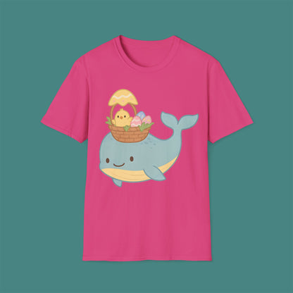 Easter Whale Unisex T-Shirt