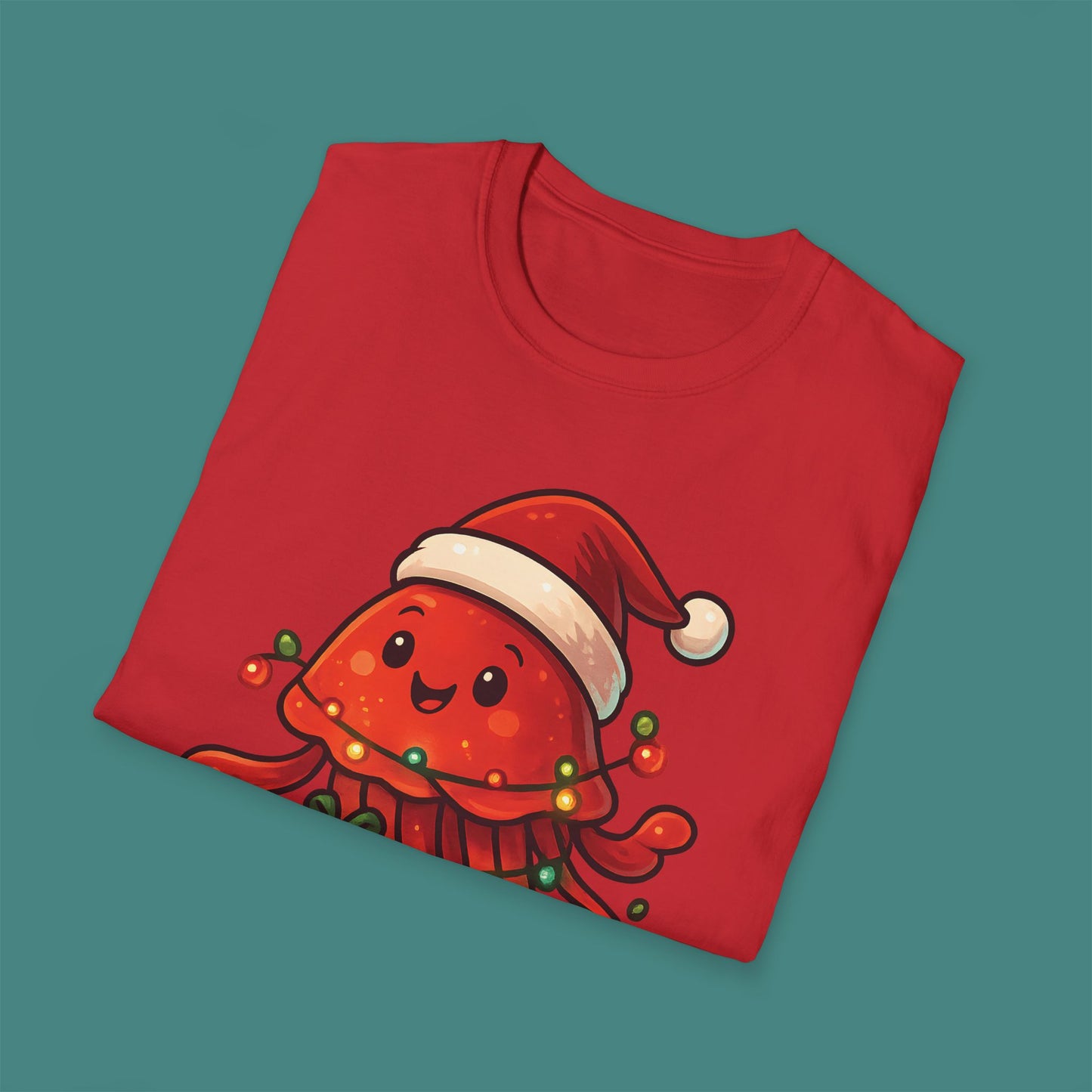 Christmas Jellyfish Unisex T-Shirt