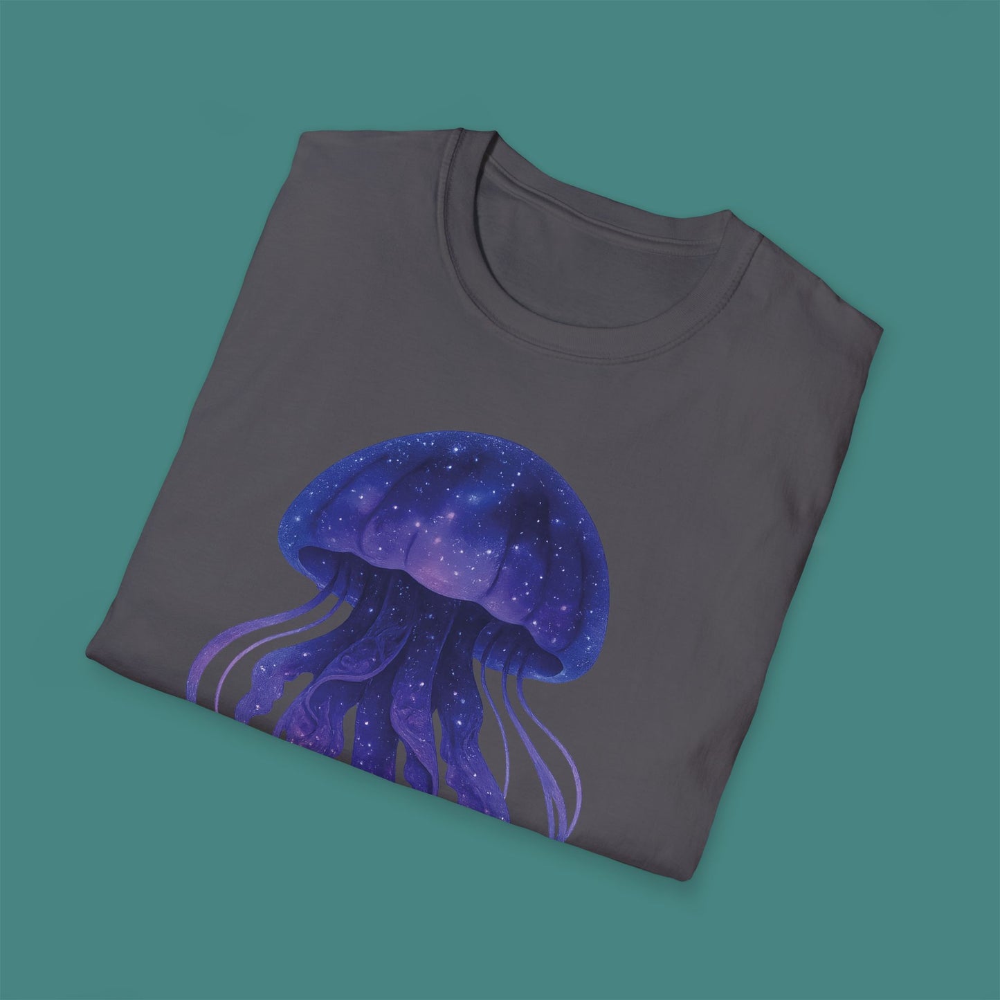 Cosmic Galaxy Jellyfish Unisex T-Shirt