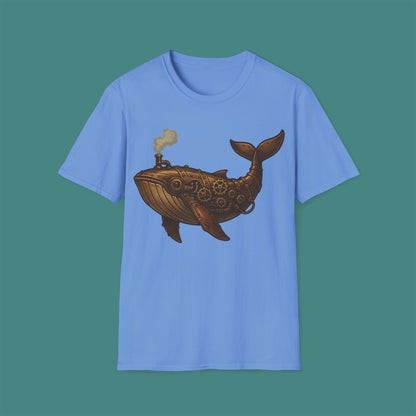 Steampunk Mechanical Whale Unisex T-Shirt