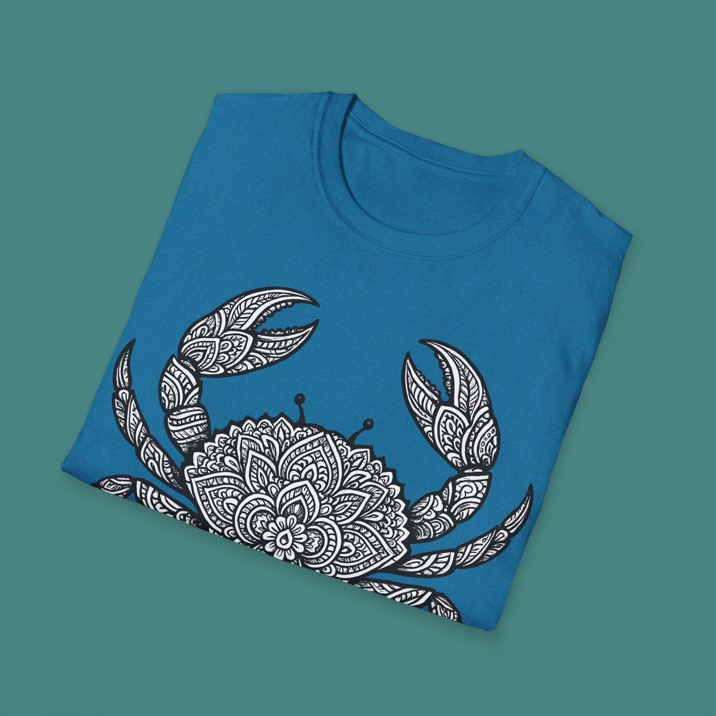 Intricate Mandala Crab Unisex T-Shirt