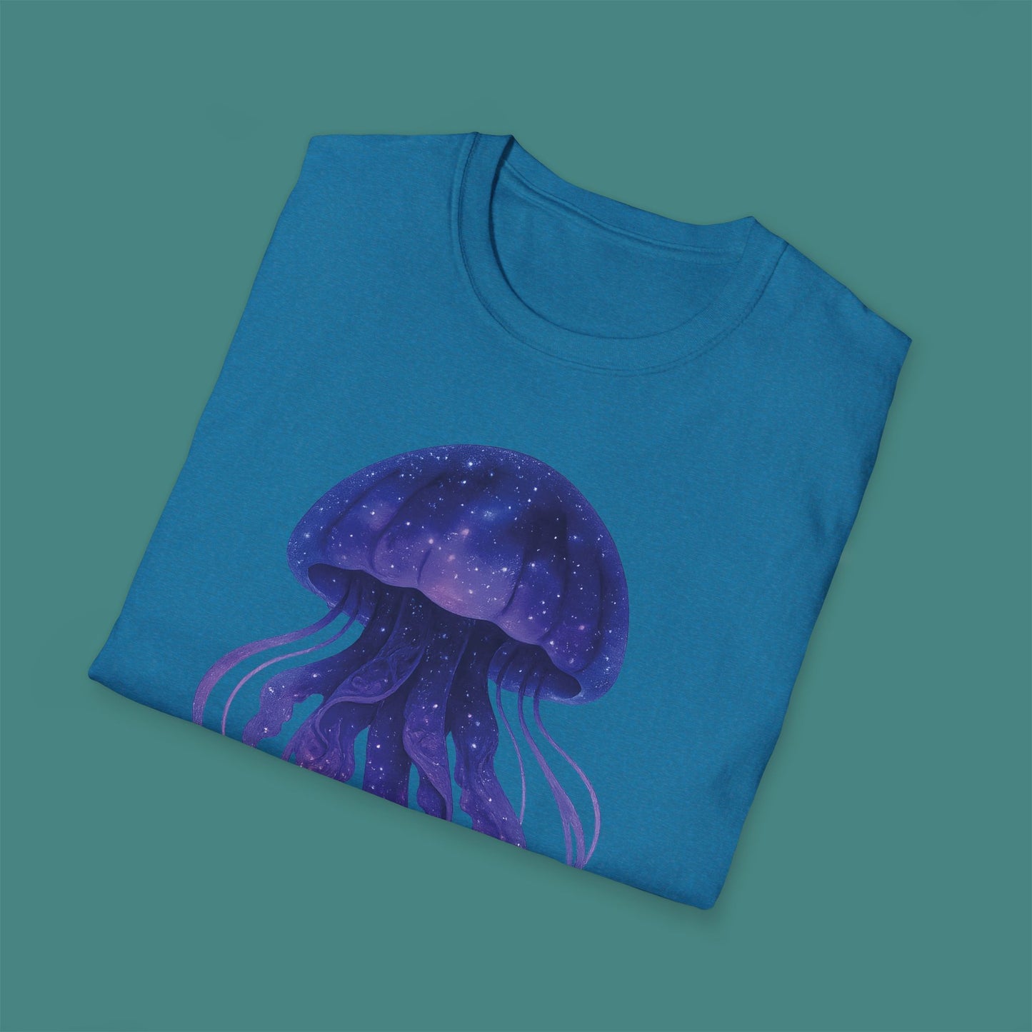 Cosmic Galaxy Jellyfish Unisex T-Shirt