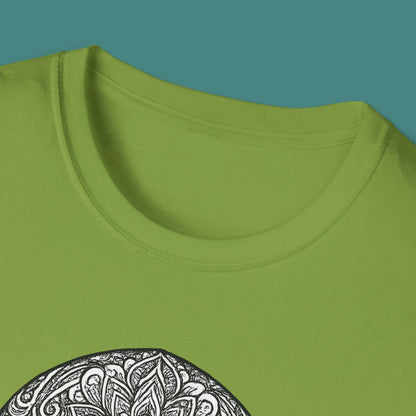 Intricate Mandala Jellyfish Unisex T-Shirt
