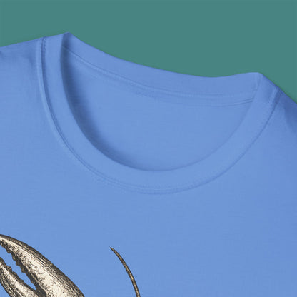 Vintage Etching Lobster Unisex T-Shirt