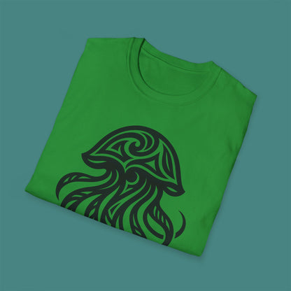 Tribal Tattoo Jellyfish Unisex T-Shirt