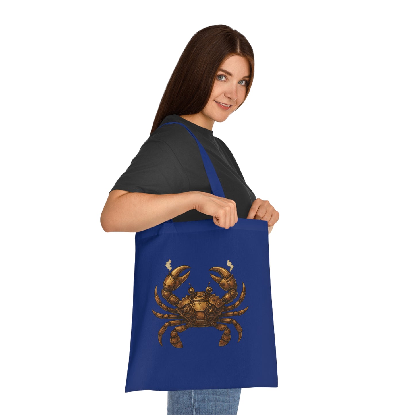 Steampunk Mechanical Crab Tote Bag