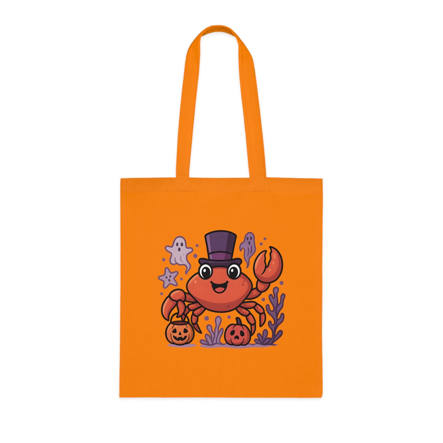 Halloween Crab Tote Bag