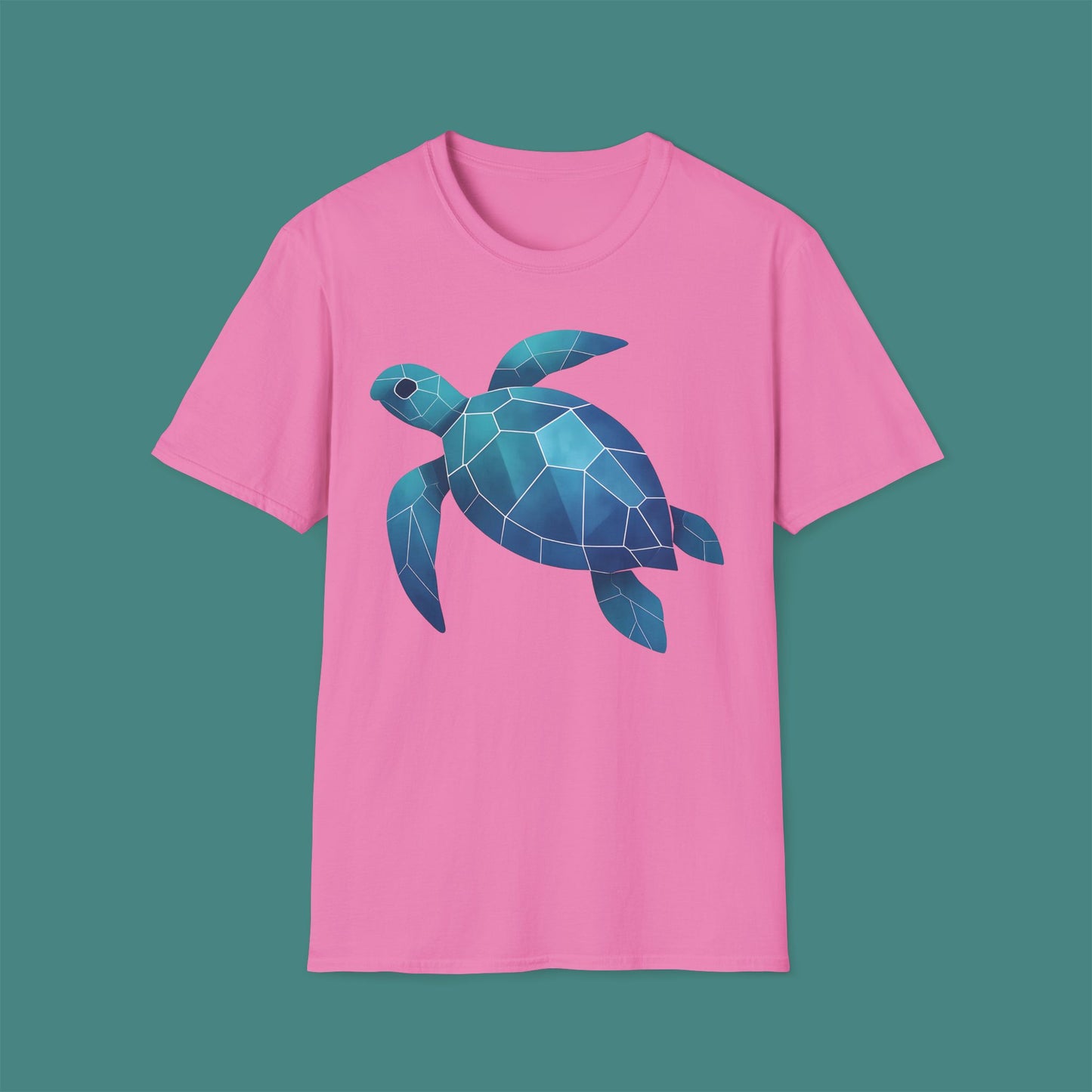 Geometric Polygon Turtle Unisex T-Shirt