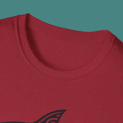 Tribal Tattoo Shark Unisex T-Shirt