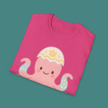 Easter Octopus Unisex T-Shirt