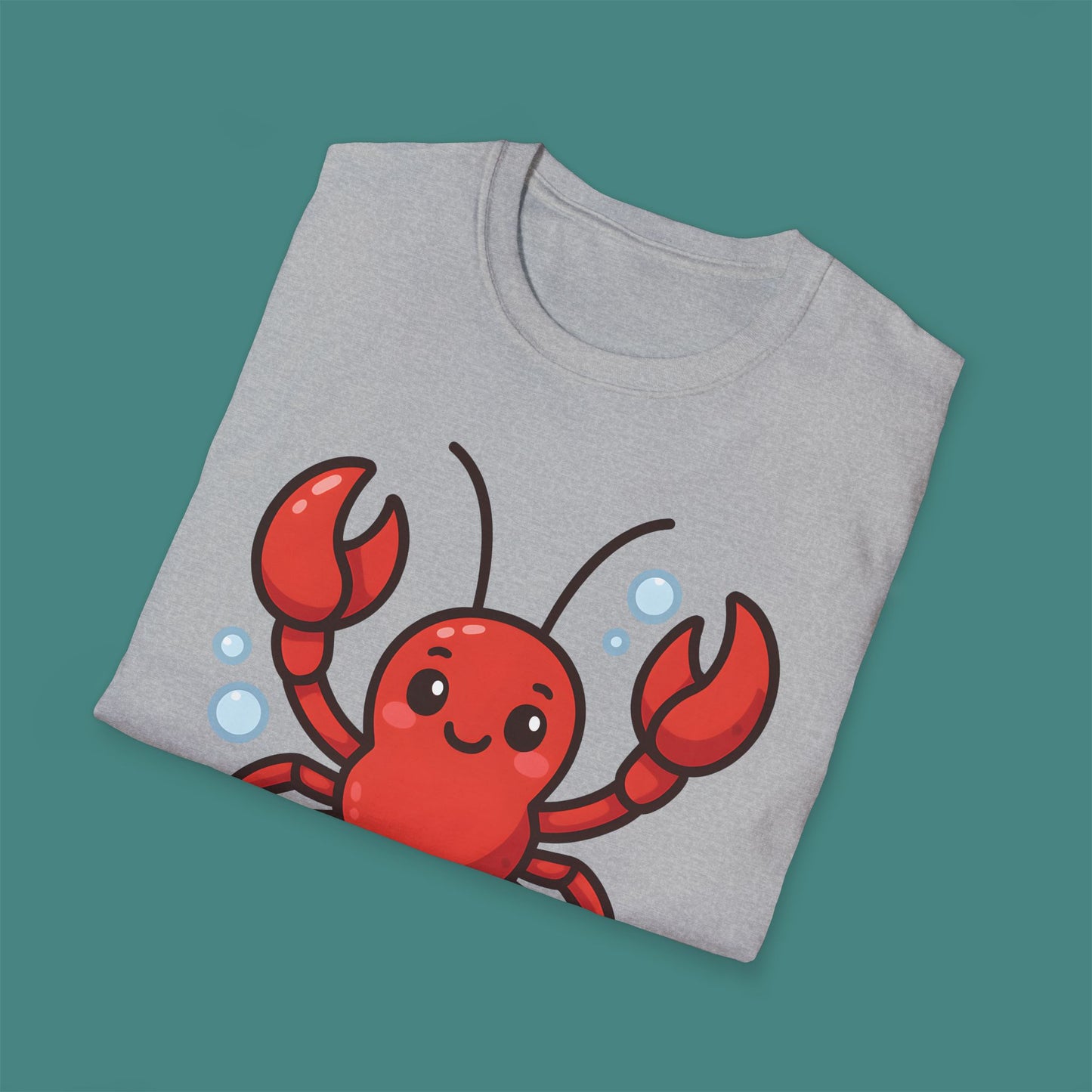 Cartoon Cute Lobster Unisex T-Shirt