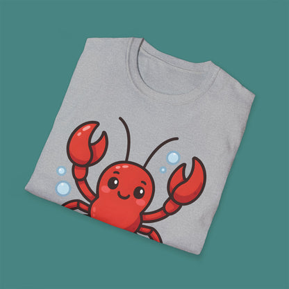 Cartoon Cute Lobster Unisex T-Shirt