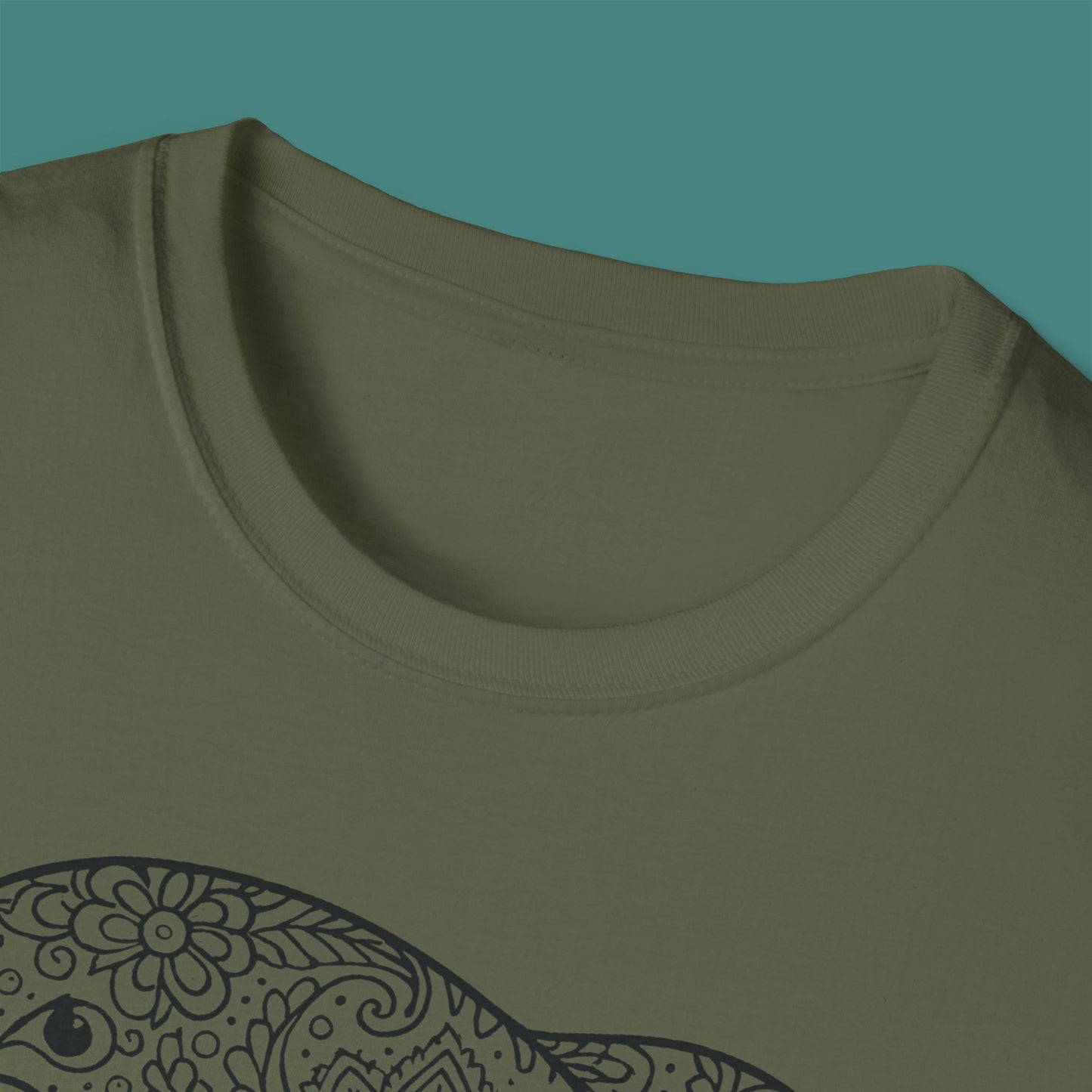Intricate Mandala Dolphin Unisex T-Shirt