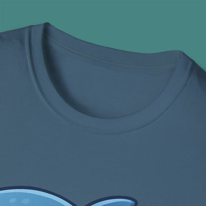 Cartoon Cute Shark Unisex T-Shirt