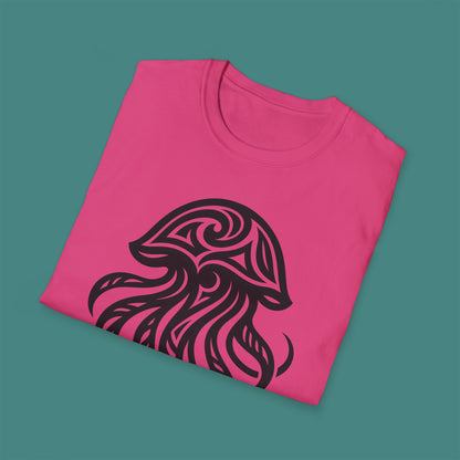 Tribal Tattoo Jellyfish Unisex T-Shirt