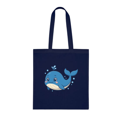 Cartoon Cute Whale Tote Bag