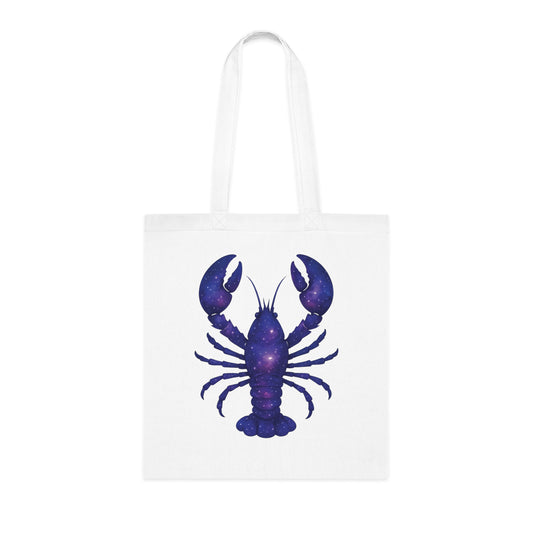 Cosmic Galaxy Lobster Tote Bag