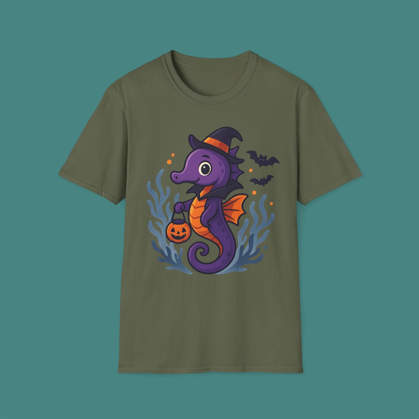 Halloween Seahorse Unisex T-Shirt