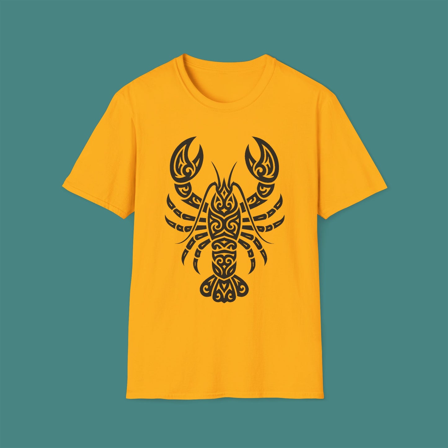 Tribal Tattoo Lobster Unisex T-Shirt