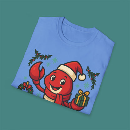 Christmas Lobster Unisex T-Shirt