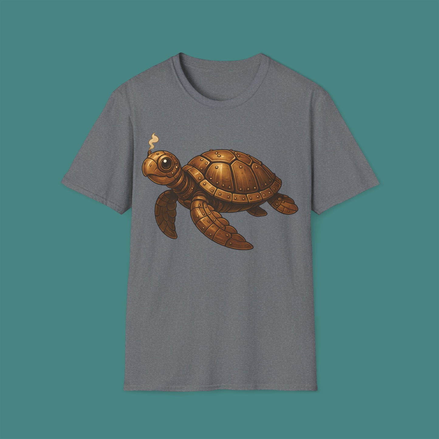 Steampunk Mechanical Turtle Unisex T-Shirt
