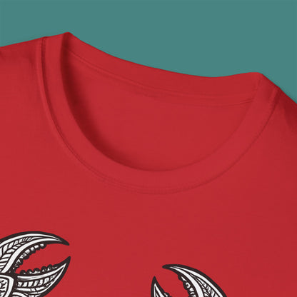 Intricate Mandala Crab Unisex T-Shirt