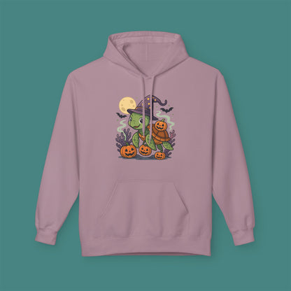 Halloween Turtle Fleece Unisex Hoodie