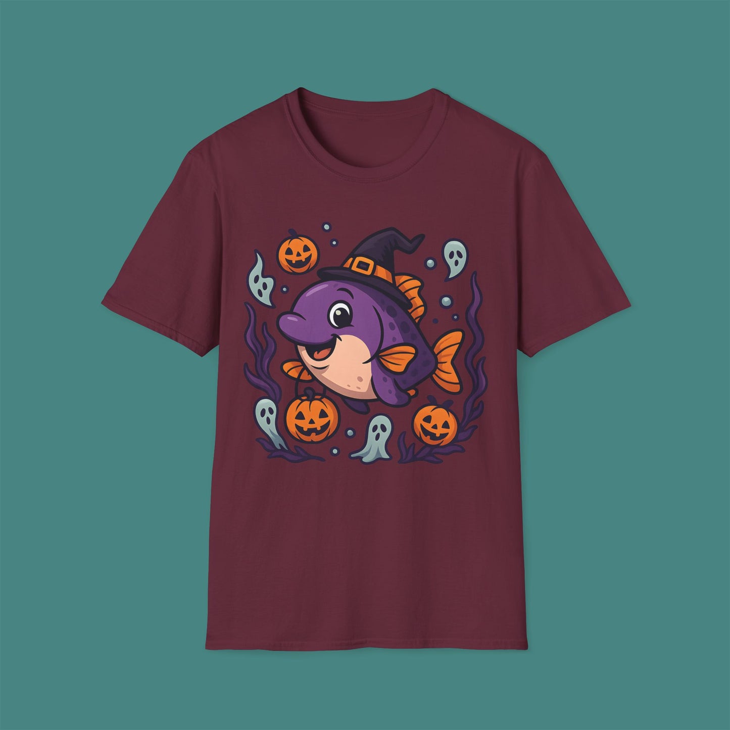 Halloween Fish Unisex T-Shirt