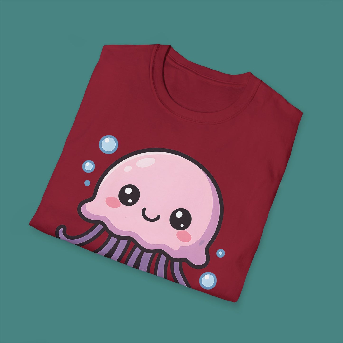 Cartoon Cute Jellyfish Unisex T-Shirt