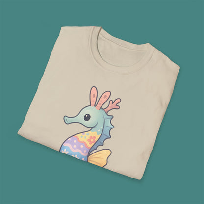 Easter Seahorse Unisex T-Shirt