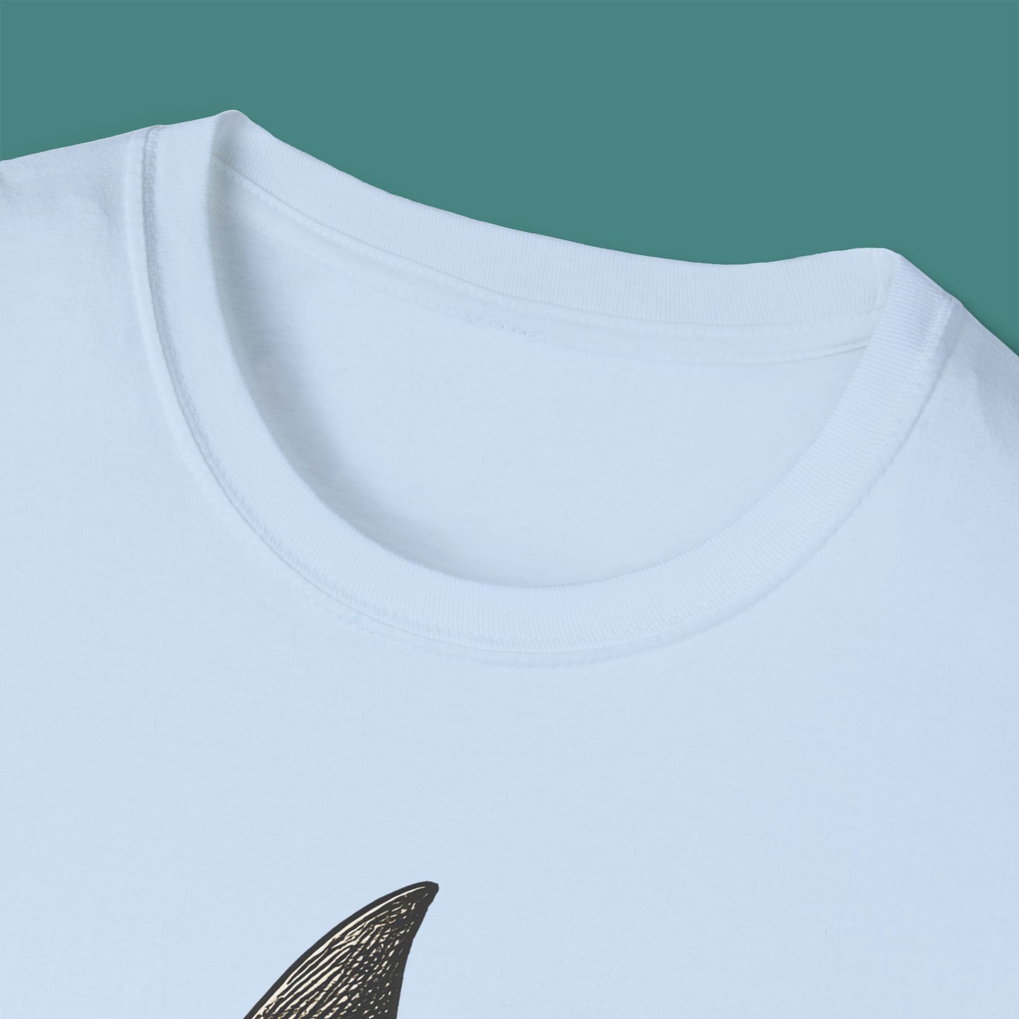 Vintage Etching Shark Unisex T-Shirt