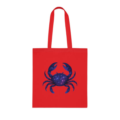 Cosmic Galaxy Crab Tote Bag
