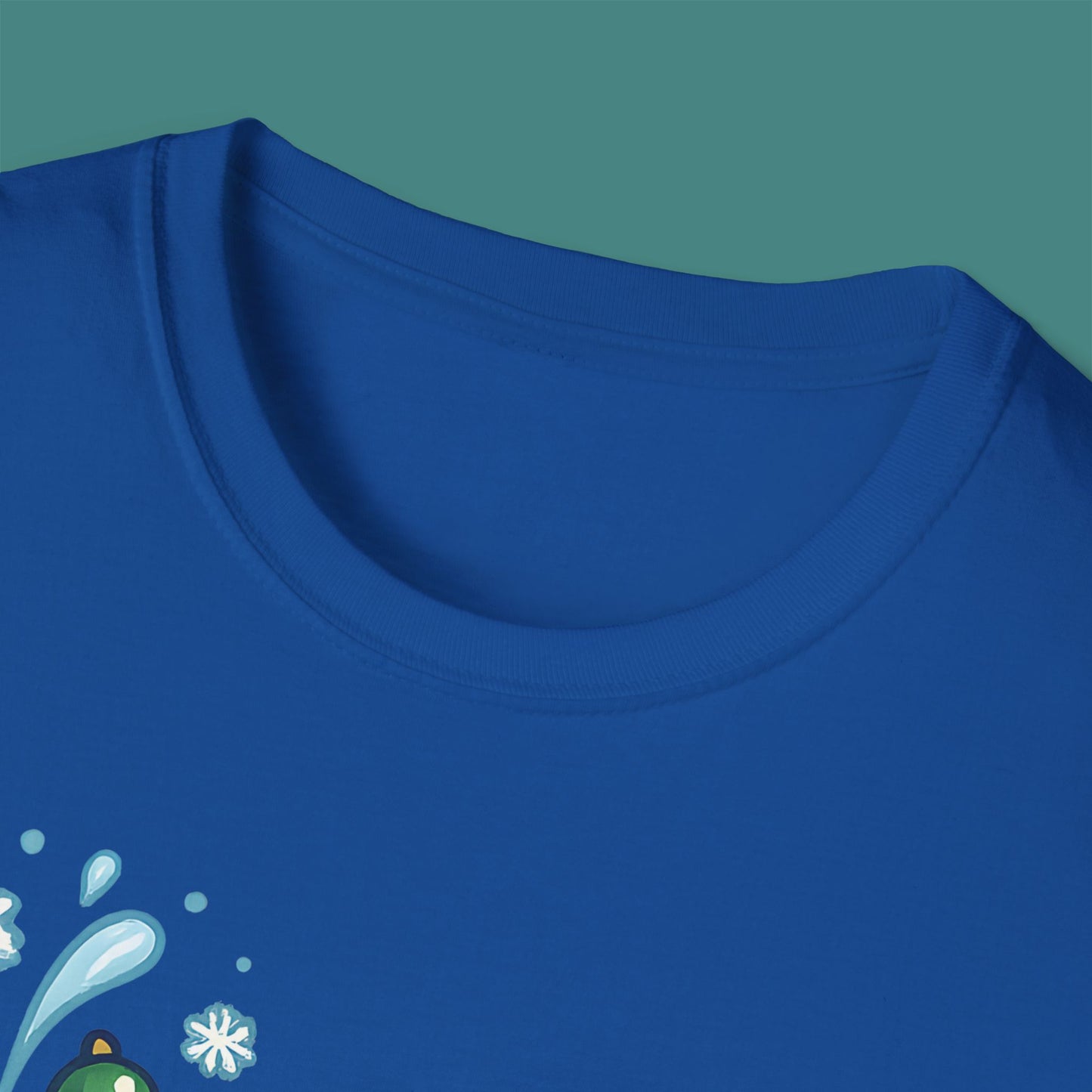 Christmas Whale Unisex T-Shirt