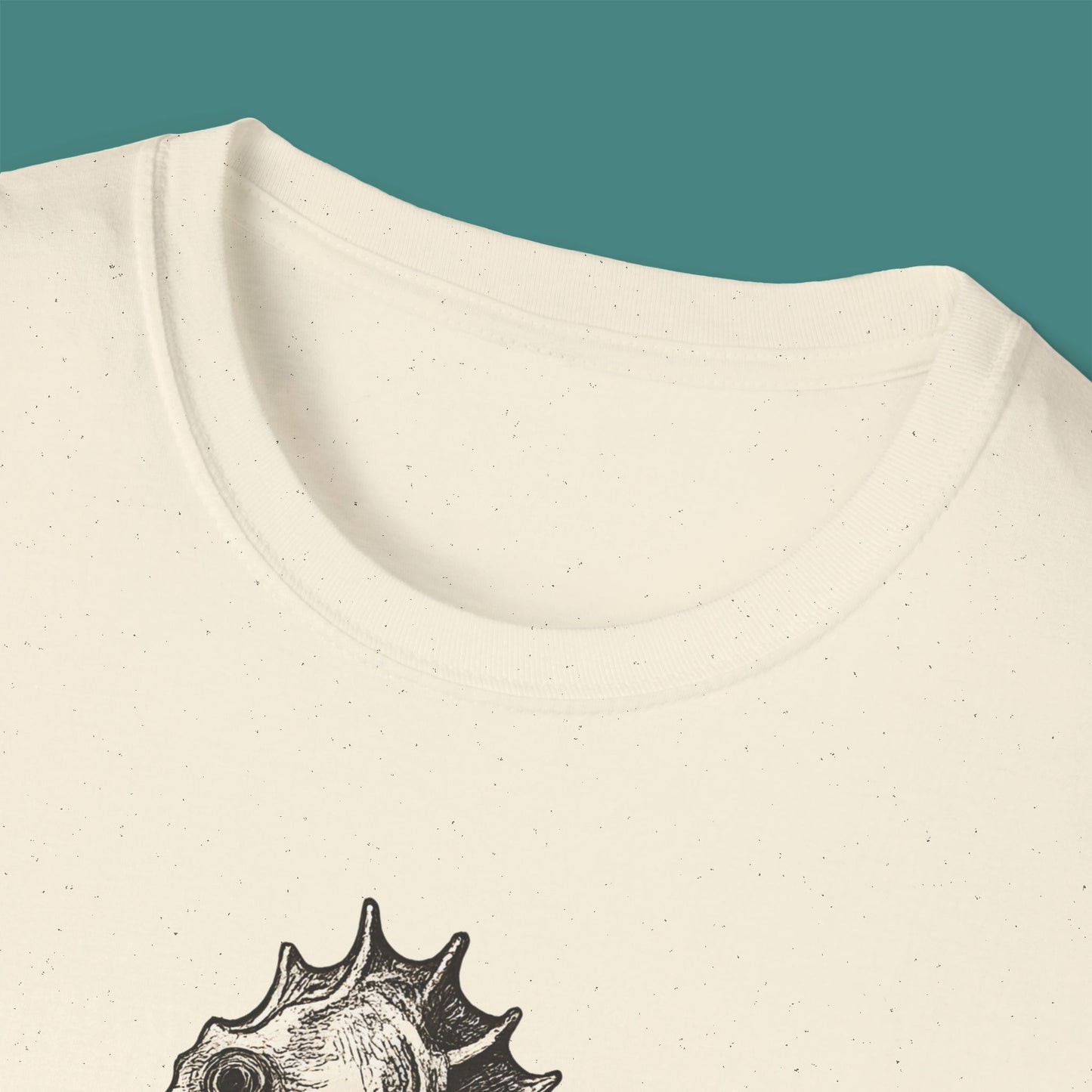 Vintage Etching Seahorse Unisex T-Shirt