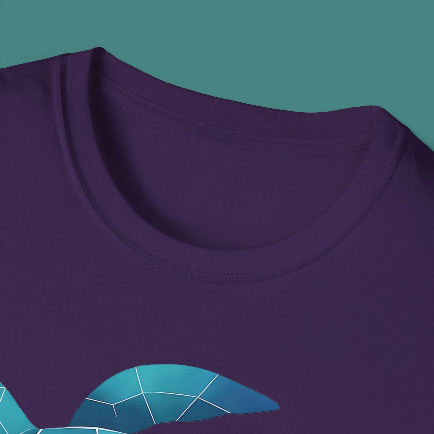Geometric Polygon Turtle Unisex T-Shirt