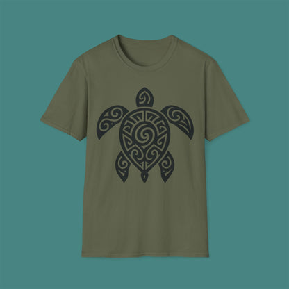 Tribal Tattoo Turtle Unisex T-Shirt