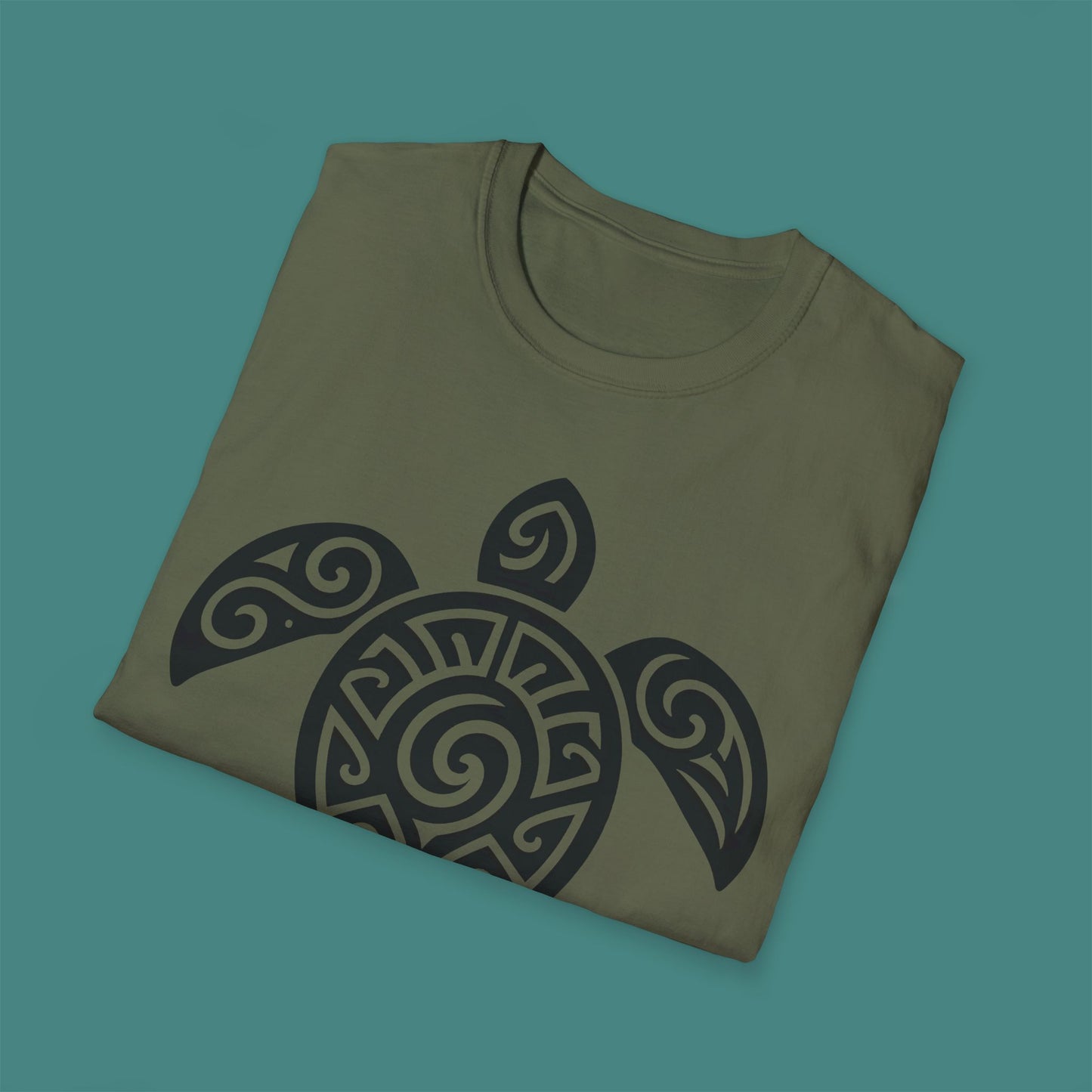 Tribal Tattoo Turtle Unisex T-Shirt