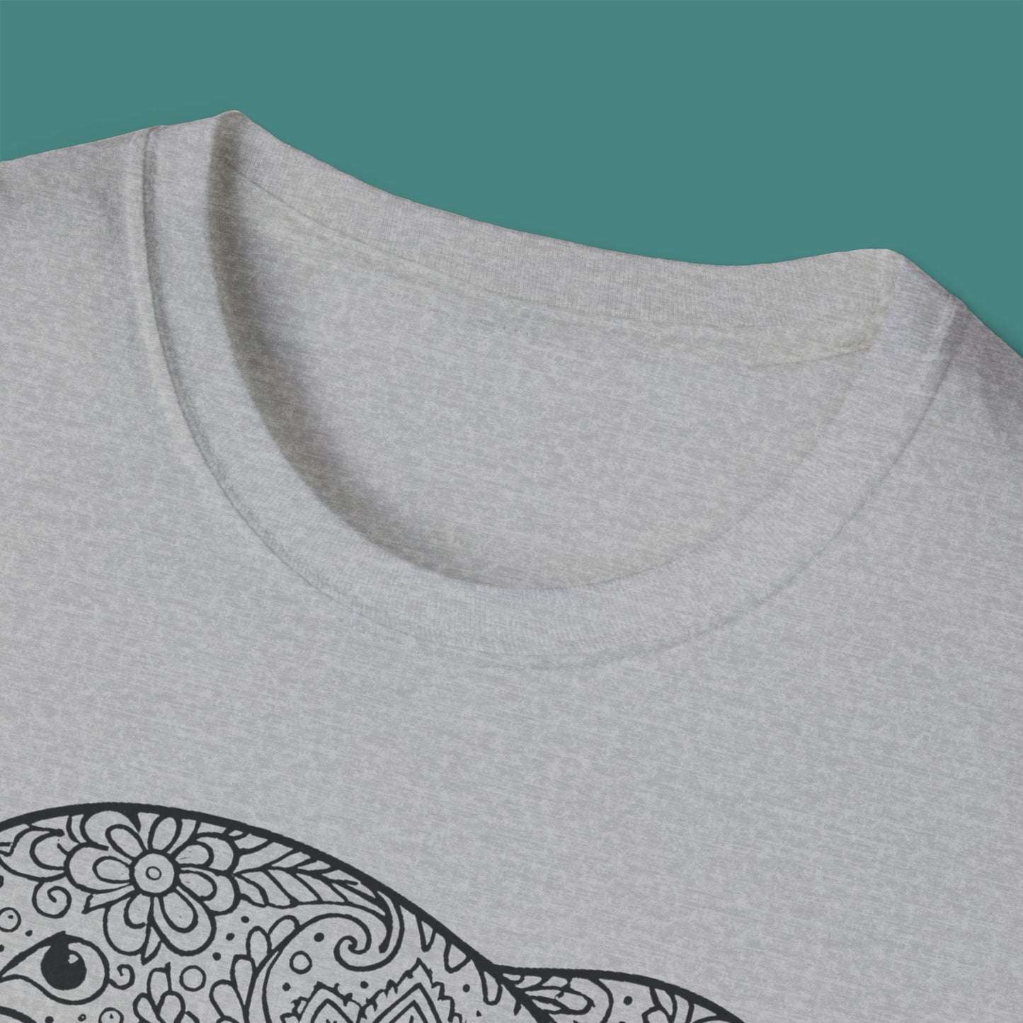 Intricate Mandala Dolphin Unisex T-Shirt