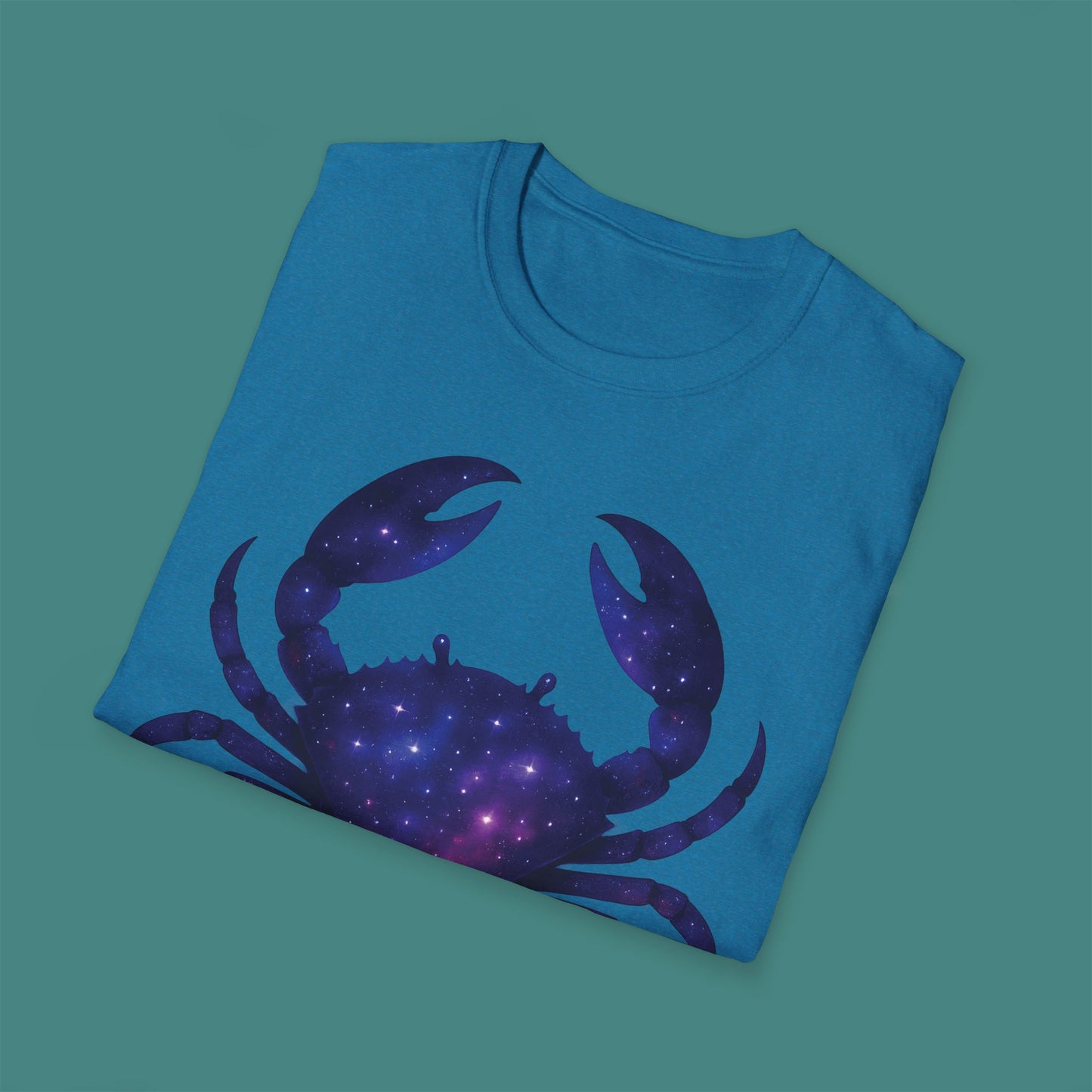 Cosmic Galaxy Crab Unisex T-Shirt