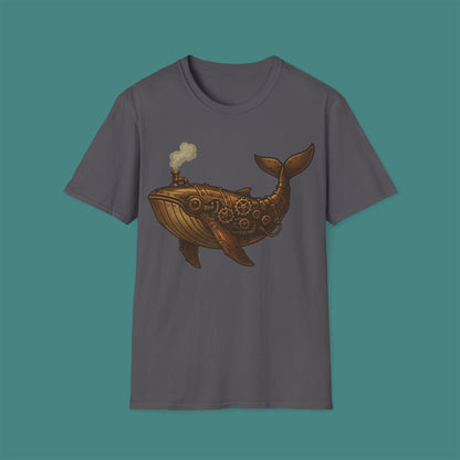 Steampunk Mechanical Whale Unisex T-Shirt