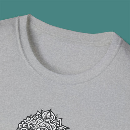 Intricate Mandala Seahorse Unisex T-Shirt