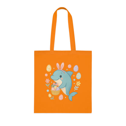 Easter Dolphin Tote Bag
